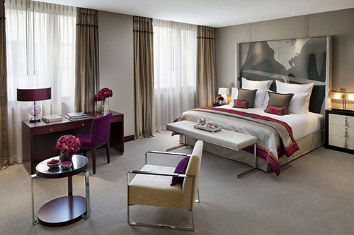 Mandarin Oriental Paris guest room