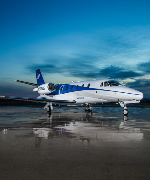 Flying High with Wheels Up