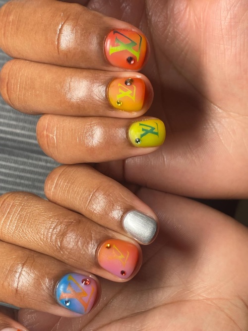 Nail art by Art Nail NYC founder Sataya Stone