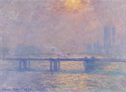 Claude Monet “Charing Cross Bridge, The Thames (Charing Cross Bridge, la Tamise)” (1903)