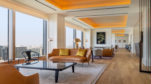 The Bulgari suite at the Bulgari Hotel Tokyo