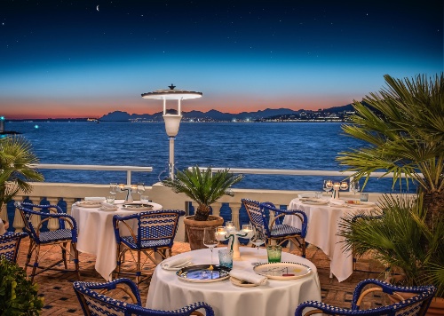 La Passagère restaurant at the Hôtel Belles Rives