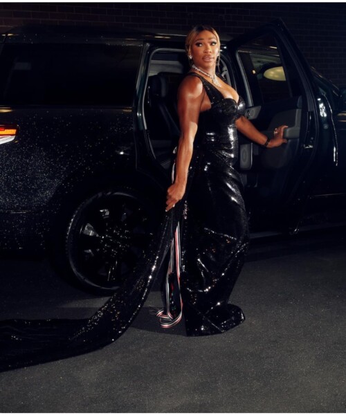 Serena Williams Matches Her Car to Her Dress Serena Williams