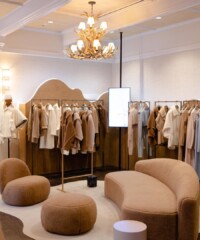 The Italian womenswear brand has opened a boutique at the Hotel Jerome open through January 6