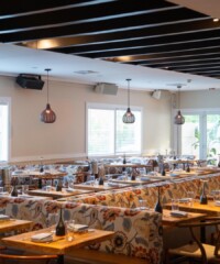 The Surf Lodge co-founder, Jamie Mulholland, debuts a new poolside lounge and restaurant at Capri Southampton