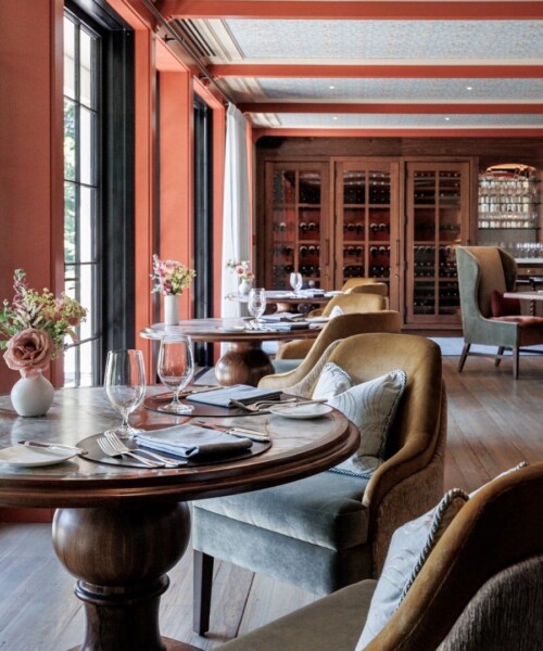 Twin Farms Debuts Property Enhancements The dining room at Twin Farms