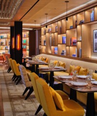 The new restaurant at Louis Vuitton's Midtown Manhattan flagship debuts a high tea service to go with their all-day dining concept