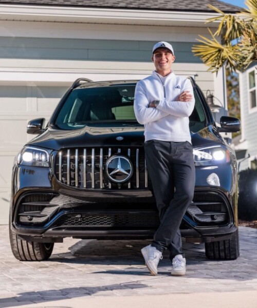 Mercedes-Benz’s Sporting World Professional golfer Luldvig Aberg