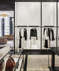 Designed in partnership with architect, Peter Marino, the 4,778-square-foot space features the French label's latest fashion, watches and fine jewelry, fragrance and beauty collections