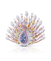 The Ultimate In Peacocking One swimwear favorite gets off the beach with a new collection