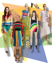 A Technicolor Fashion Trend