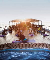 Check Into the Coolest Spots for Hotel Yoga