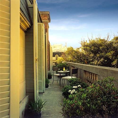 A suite terrace at the Palacio Duhau Park Hyatt Buenos Aires