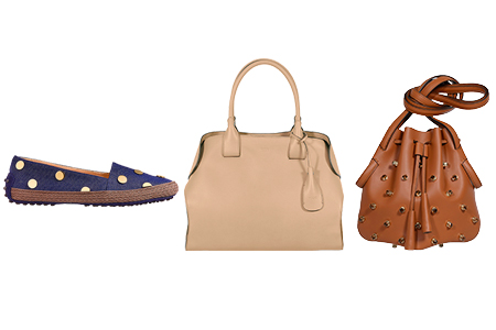 Secchiello Mini bag, Cape bag, denim espadrille, TOD'S