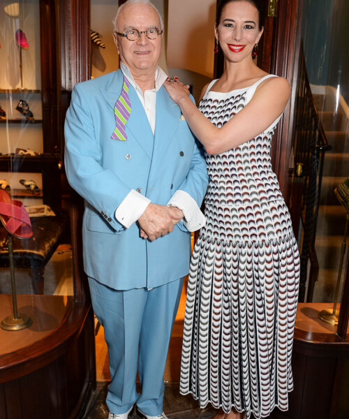 Shoes With a Side of Smiles Manolo Blahnik and Kristina Blahnik