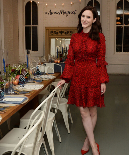 Rachel Brosnahan is a Hostess at Heart