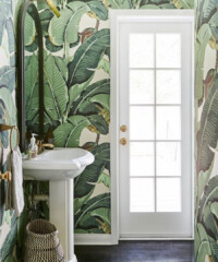 Banana Leaf Print Design Ideas