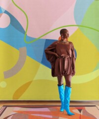 Ruggable Partners With Monica Ahanonu On a New Collection On International Surfing Day, June 20, the model debuts a second capsule collection with fashion label Mother, utilizing pre- and post-consumer waste, benefitting the Save The Waves Coalition