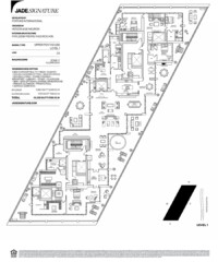 Floor Plan Porn: Jade Signature Upper Penthouse