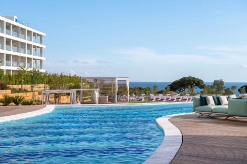 The pool at the W Algarve