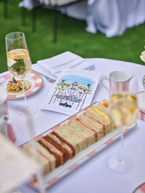 Maybourne Beverly Hills x Claridge's Afternoon Tea Service