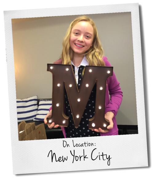 On Location with Madeleine Arthur