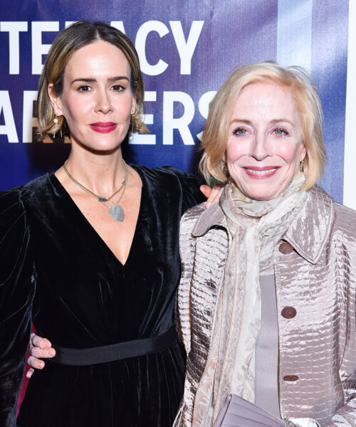 Sarah Paulson, Lesley Stahl Fete Literacy Partners
