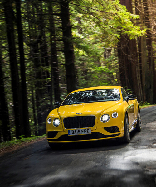 Two Sides of the Bentley Continental
