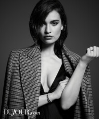 Lily James Loses the Corset in Her Latest Role