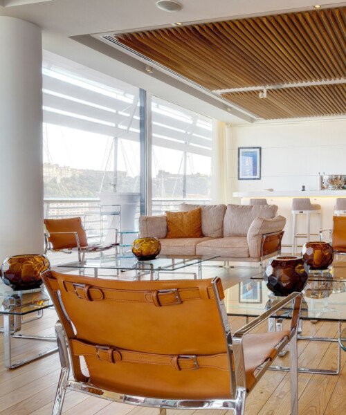 Inside the New Yacht Club de Monaco